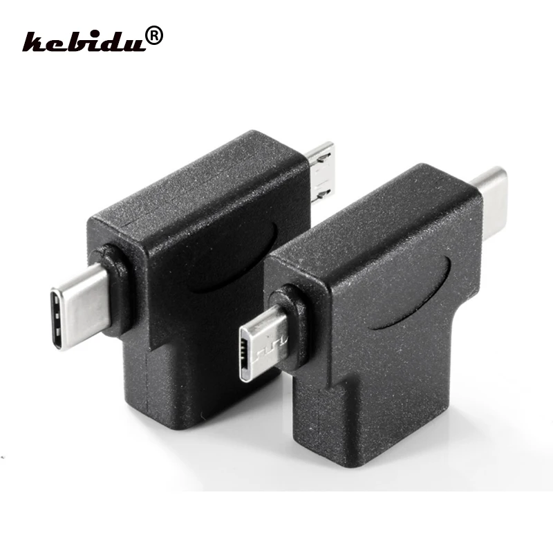 Kebidu USB 3 0 OTG Кабель-адаптер Micro Тип C в 1 конвертер для Xiaomi Redmi 5 Plus Samsung Galaxy s8 Huawei p20 pro |
