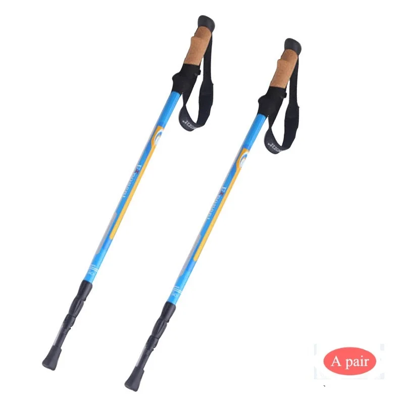 

POINT BREAK ABD8068 2pcs/lot 190g/pcs Carbon Fiber Trekking Pole 3 Section Ultralight Adjustable Hiking Alpenstock Walking Stick