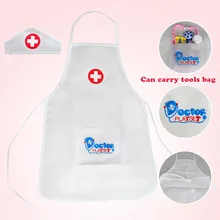 Нарядный Детский Рождественский костюм, костюм Доктора и медсестры, Детский фартук на Хэллоуин, школьные костюмы