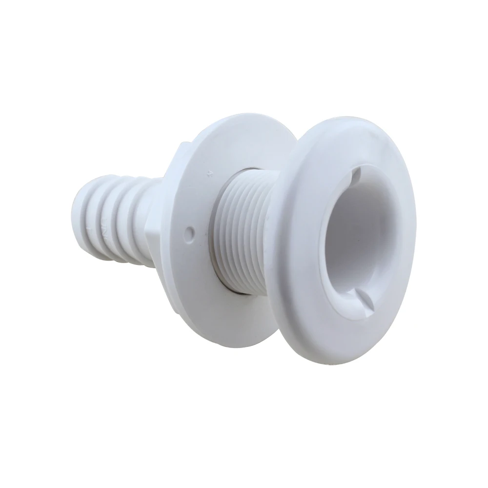 

Boat Thru Hull Fitting / Drain 3/4" Hose Barb Marine Nylon Material