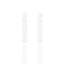 10 пар модный простой винтажный геометрический шесть круглой формы серебряный золотой цвет серьги-гвоздики из нержавеющей стали для женщин ювелирные изделия для ушей