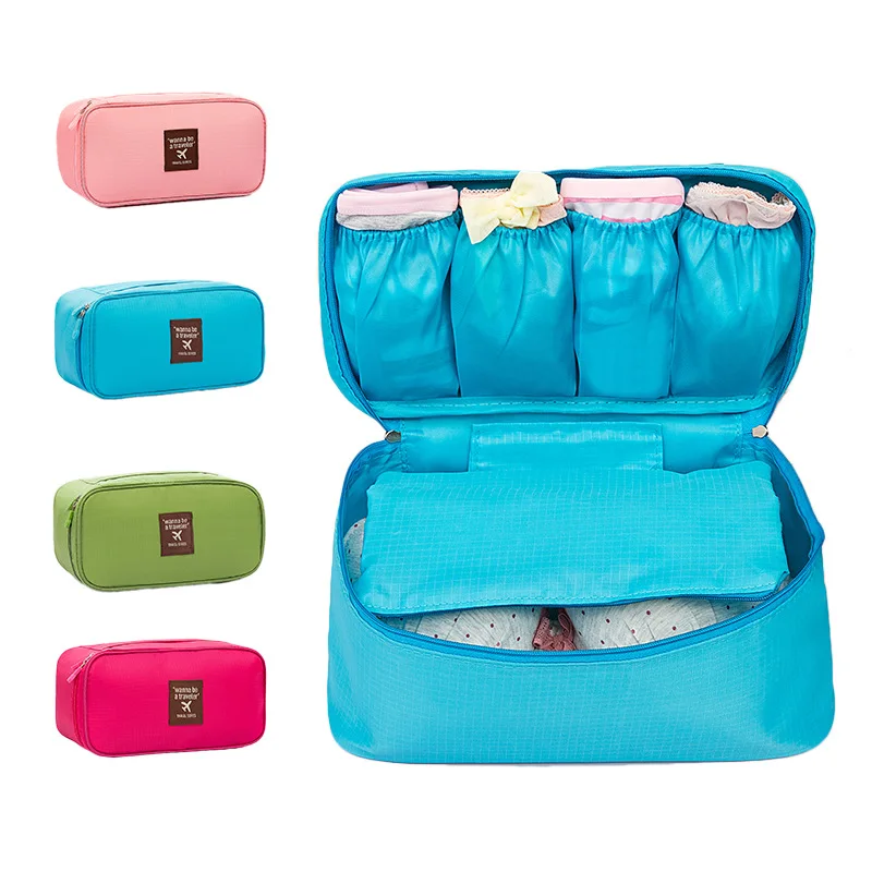 

QIUYIN Women's Portable Lightweight Multi-function Underwear Generation Bra Package Travel Bra Handbag