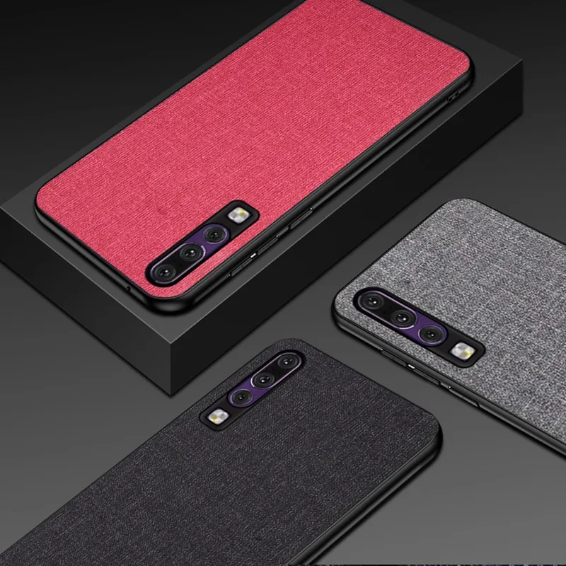 

Soft Frame Hard Back Cover Case for Huawei P30 Lite Case 360 Shockproof for Huawei P30 Pro Capa Luxury Ultra ThiN Case 0702W