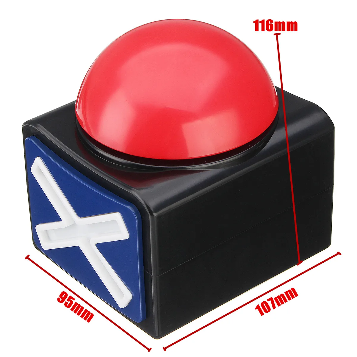 Красная игра ответ зуммер Кнопка сигнализации со звуком светильник снимает стресс шутка шалость большой