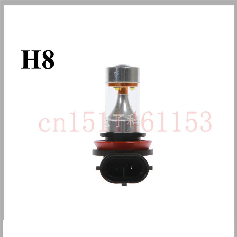 

White Fog lights for Bmw F36 e39 e60 f07 f10 f11 e61 e63 e64 e65 e66 Car led drl fog driving lights lamp bulb 9006 H11 2pc