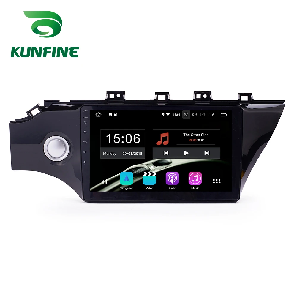 Top Android 9.0 Ram 4G Rom 64G PX6 Cortex A72 Car DVD GPS Multimedia Player Car Stereo For KIA K2 2017 Radio Headunit 2