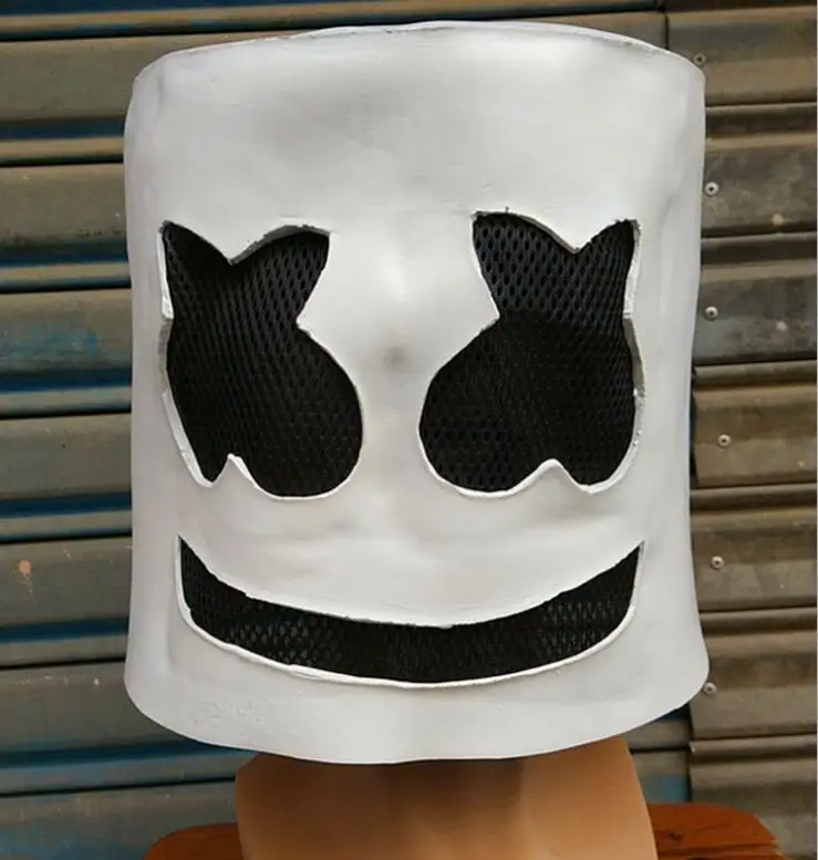 marshmello dj helmet