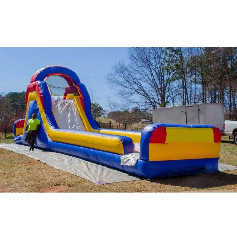 

PVC custom slides long inflatable slide amusement park rides for sale