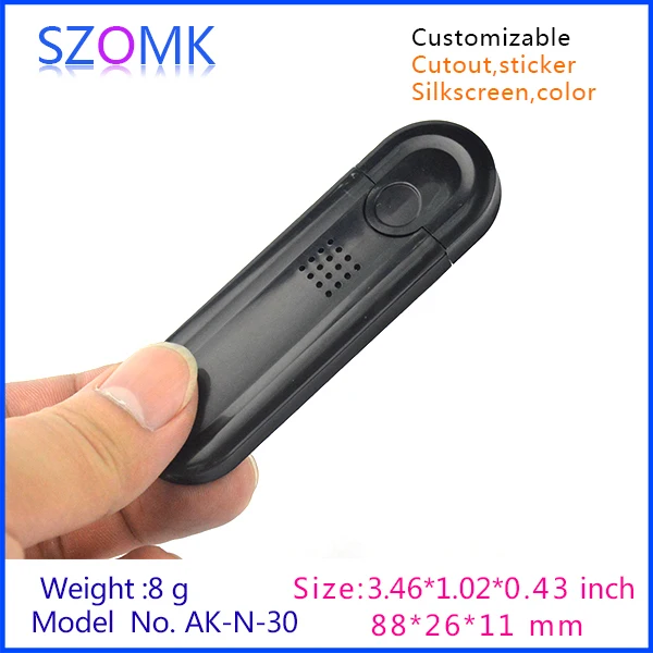 heerser Posters speel piano Szomk New Plastic Diy Usb Speaker Usb Stick Enclosure (25 Pcs) 88*26*11mm  Small Plastic Enclosure For Electronic Plastic Case - Connectors -  AliExpress