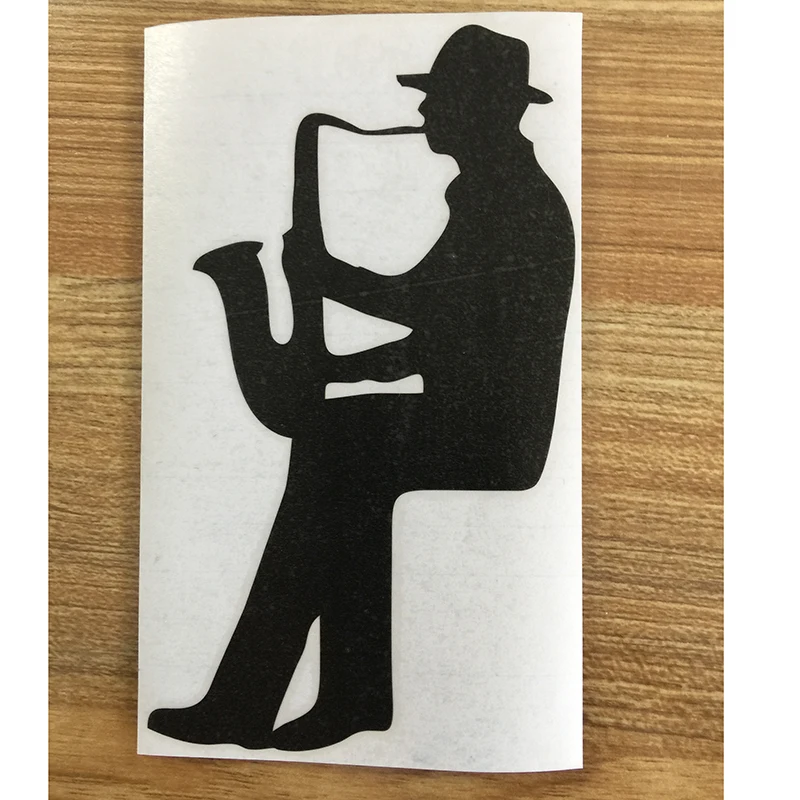 Saxophone Brass Music Musical Instrument Sax Vinyl Wall Sticker Decal