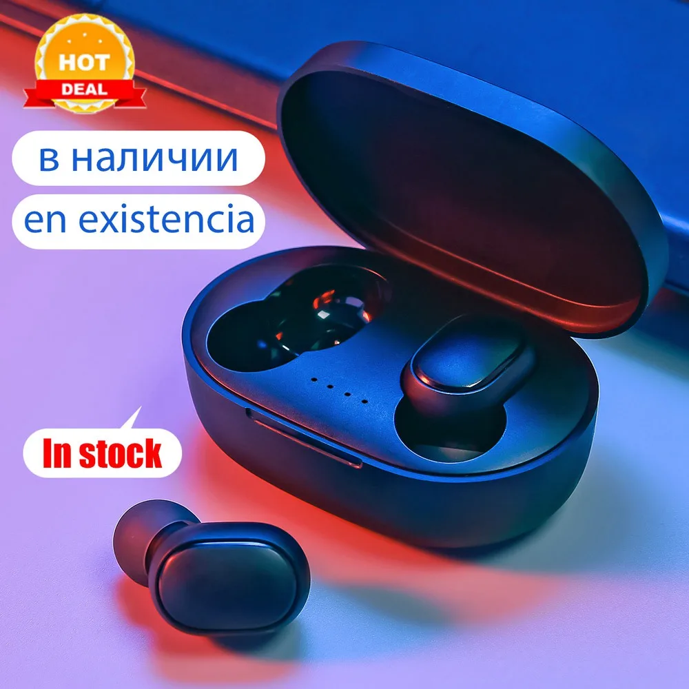 TWS Wireless Bluetooth Earphone For Redmi Airdots Earphones Wireless Earbuds 5.0 Headsets auriculares Ouvido Draadloze Oordopjes TWS Wireless Bluetooth Earphone For Redmi Airdots Earphones Wireless Earbuds 5.0 Headsets auriculares Ouvido Draadloze Oordopjes