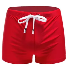 WOMAIL Мужская купальная одежда Maillot De Bain, купальные костюмы для мальчиков, шорты-боксеры, плавки, красные мужские плавки, купальный костюм для серфинга, Banadores Z30606