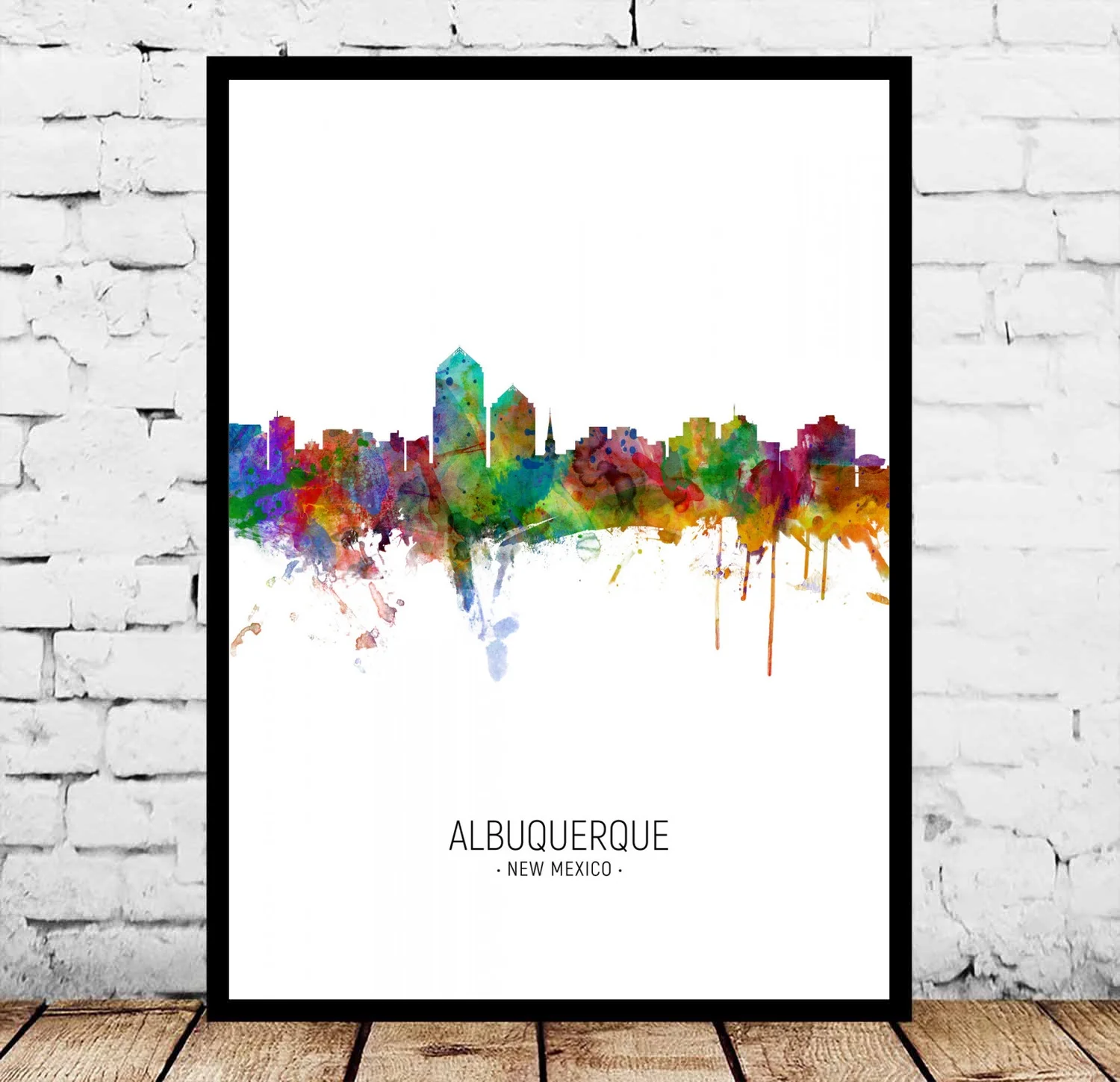 

Albuquerque Amsterdam Bratislava Buenos Aires Cape Town Cardiff Wales Christchurch Doha City Watercolor Poster