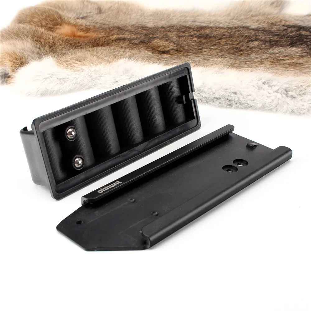 Ohhunt Shot * gun боковое седло mossберга 500 590 12 Gauge GA 6 круглый корпус держатель для