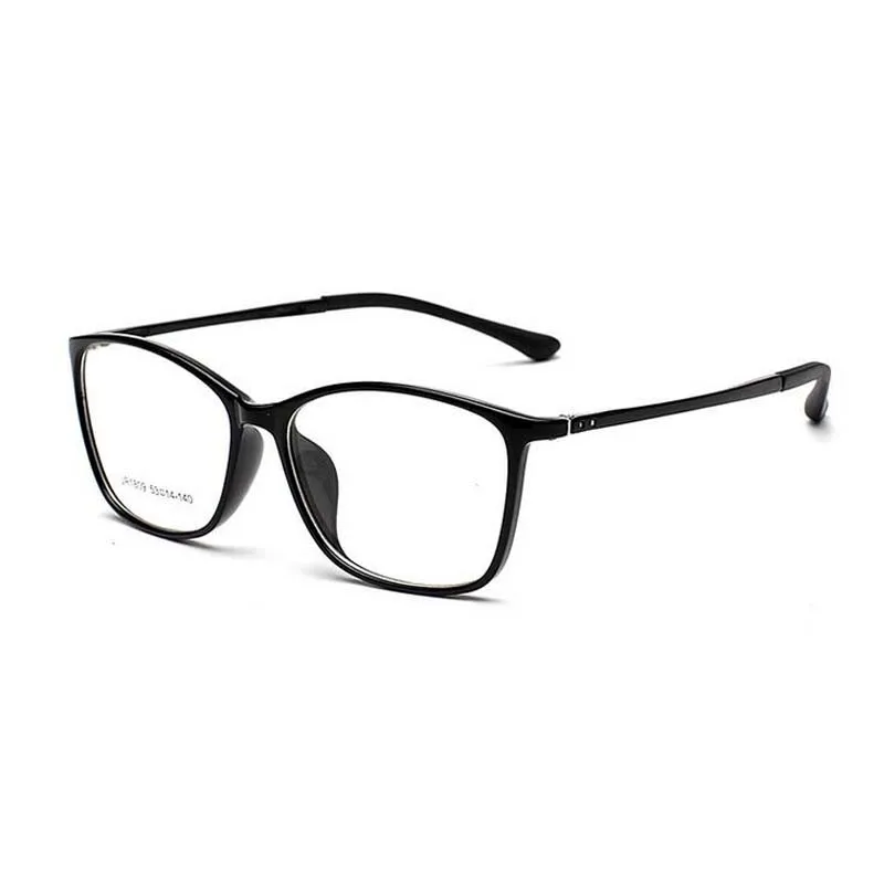 Винтажные очки, модные очки, оправа для женщин и мужчин, оптическая близорукость, компьютер TR90, оправа для очков Oculos de grau - Цвет оправы: C2 Matte black