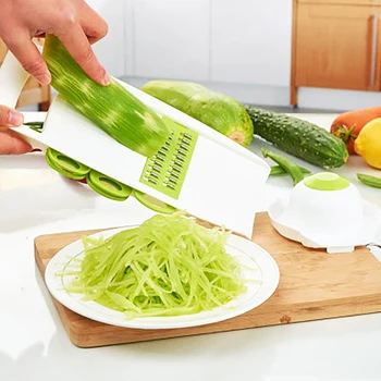 

1pcs Mandoline ABS Plastic Vegetable Slicer Vegetable Grater Gadget Friut Cutter Multifunctional Kitchen Tool
