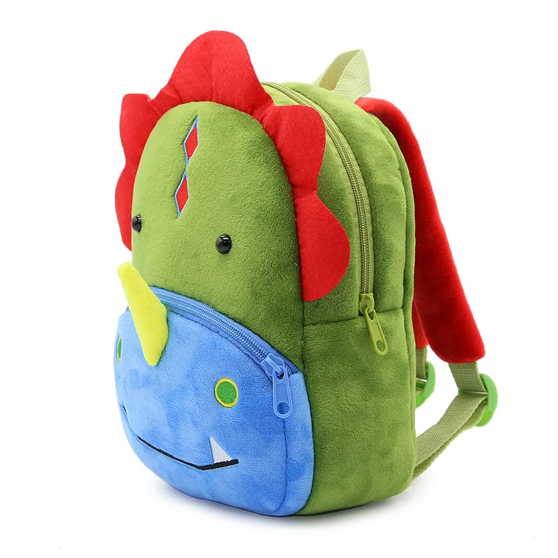 Прекрасный маленький динозавр мягкий плюшевый рюкзак раннее образование школьный лучший подарок для мальчиков от 2 до 4 лет