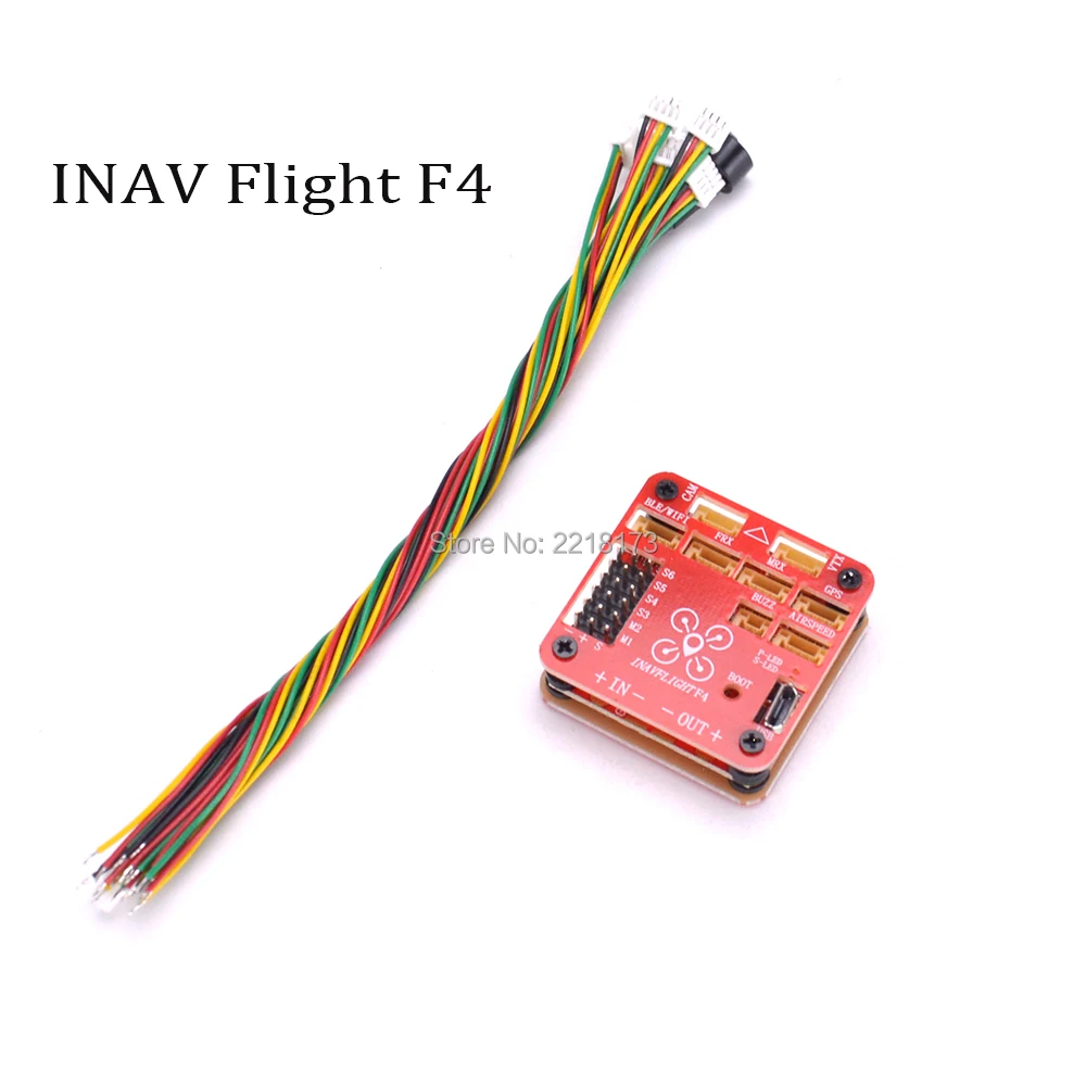 

INAV FLIGHT F4 Flight Controller Built-in OSD & Battery Voltage Current Monitor 2-6s support INAV firmware For RC Quadcopter