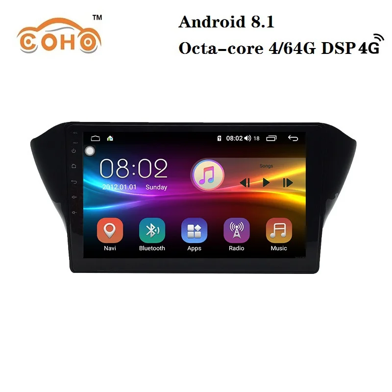  GS/GL Car audio Android 9.0 8-core IPS Screen autoradio navegador android for 2017-2018 Geely GS/GL