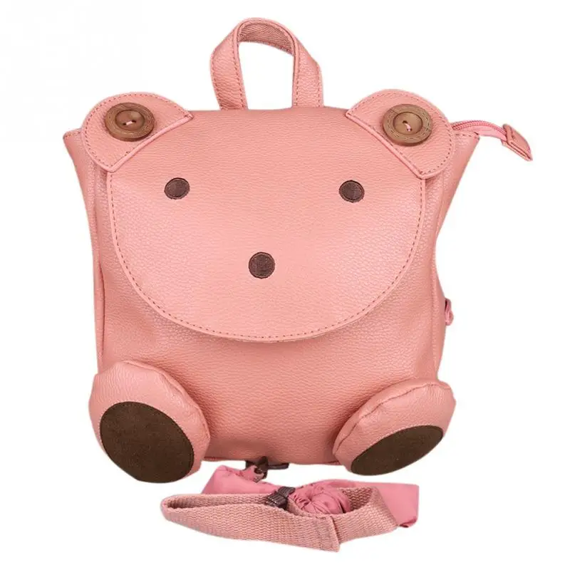 

Kid Toddler Safety Harness Anti lost Strap Walker Baby Bags Girl Boys wrist harness PU Leather Backpack Child anti lost package