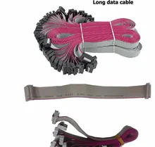 free shipping DIY LED display 10pcs/lot 50cm Long Flat Wire/ Hub Cable Pure copper Data cable for LED Display