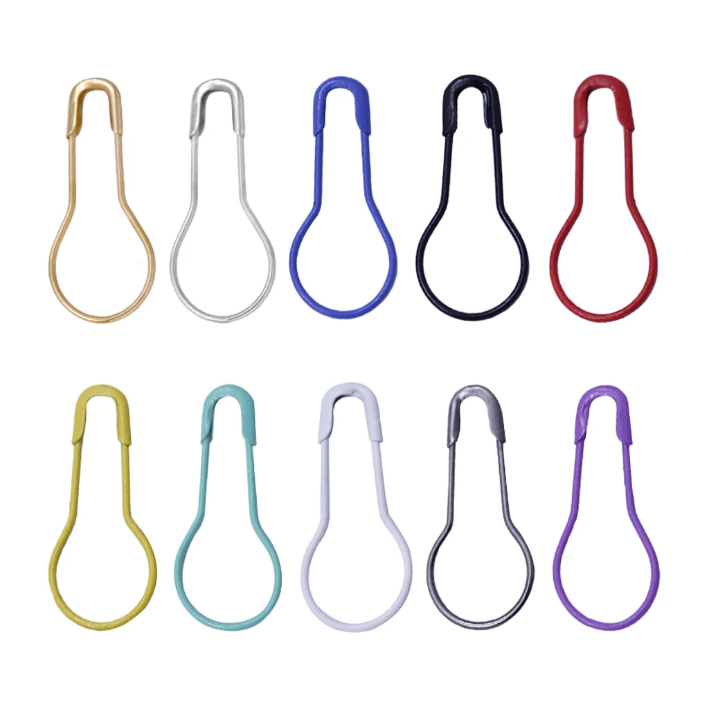  900 Pieces Multi-colored Bulb Pins Calabash Pin Gourd Pins Safety Pins for Clothing Crafting and DIY Project