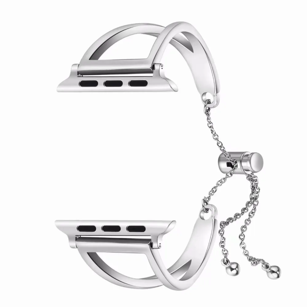 Для женщин Женский браслет для часов Ремешок Apple Watch группа 38 мм 42 Iwatch серии 3 2 1