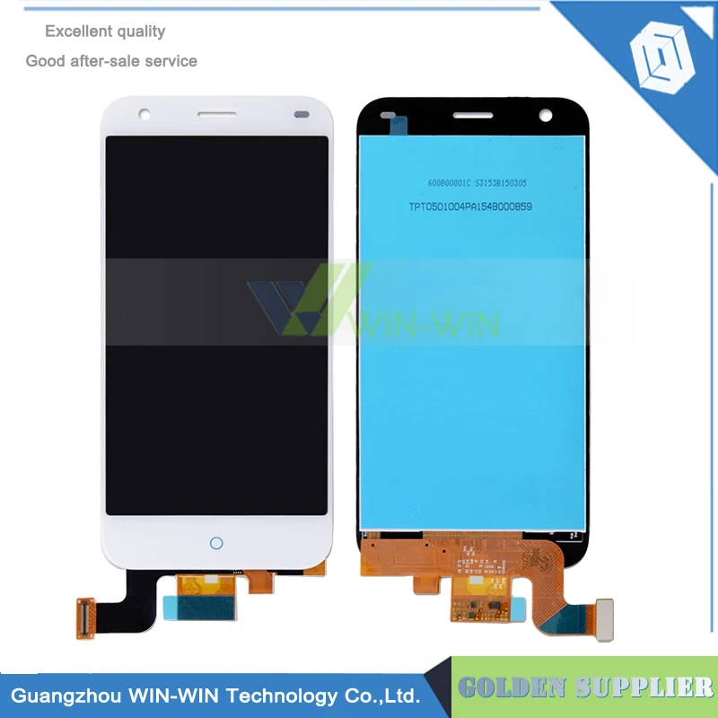 

New For ZTE Blade S6 LCD Display With Touch Screen Digitizer Assembly 1280x720 HD 5.0inch replacement
