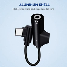 Usb Тип C адаптер Зарядное устройство аудио кабель 2 в 1 Тип с разъемами типа C и 3,5 мм разъем для наушников вспомогательный конвертер для Xiaomi Mi 9 samsung S10 M20