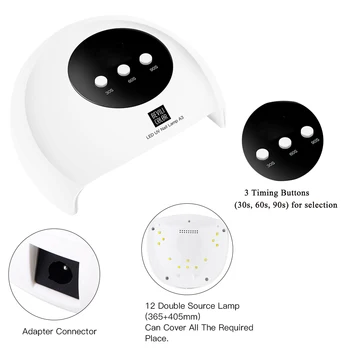 

20W USB Charging Nail Lamp Dryer Portable LED UV Nail Dryer Curing Lamps for Nail Art Salon Home Use Nail Lamp