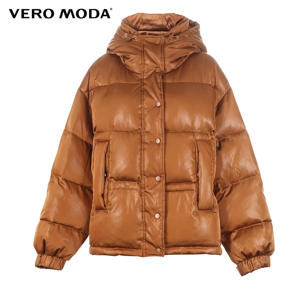 Vero Moda Новый 80% белый пуховик с капюшоном для женщин | 318423510|Пуховики|