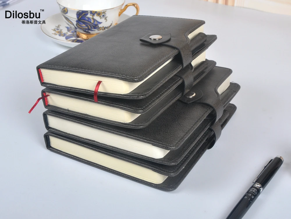 Dilosbu Bullet Journal A6 планировщик Еженедельных Filofax A5 повестка дня Малый путешественников Тетрадь черный Мини Путешествия Книга Дневник 2019