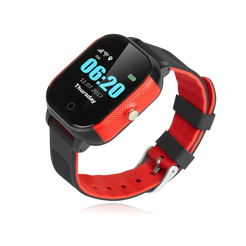 

Kid Smart GPS WIFI Tracker Locator Touch Screen Child SOS Call Remote Monitor Alarm Watch Wristwatch IOS Android IP67 Waterproof