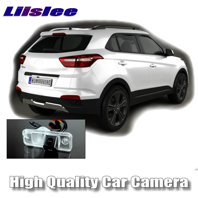 LiisLee Car Camera For Hyundai ix25 ix 25 Cantus 2014~2017 High Quality Rear View Back Up Camera CCD RCA Night View CAM