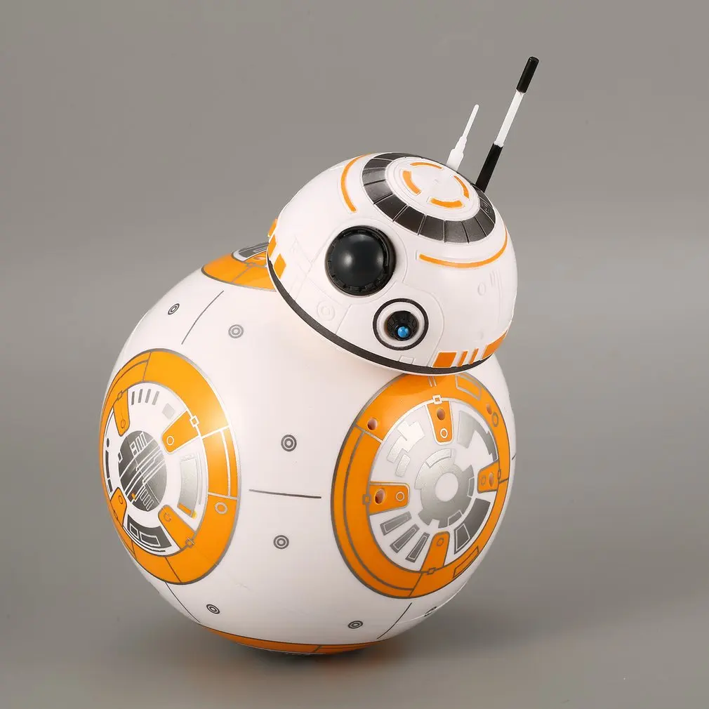 BB-8, 2,4 ГГц, Интеллектуальный робот-мяч для раннего образования, Радиоуправляемый, дистанционное управление, планета, мальчик со звуком, Звездные войны, игрушка для детей
