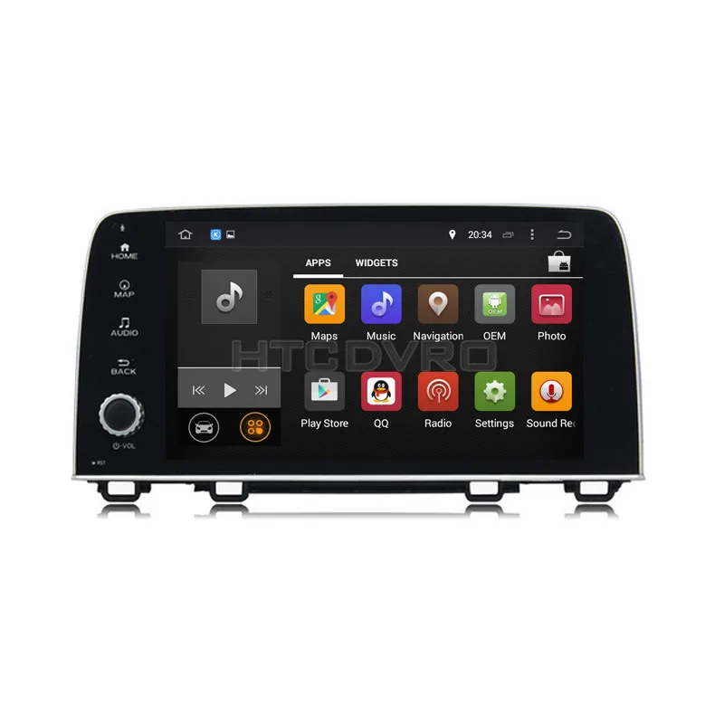 Discount YMODVHT 9inch 4G Octa Core Android 9.0 7.1 Car DVD Player for Honda CRV 2017- GPS Navigation Auto RDS Radio Audio Video Stereo 3