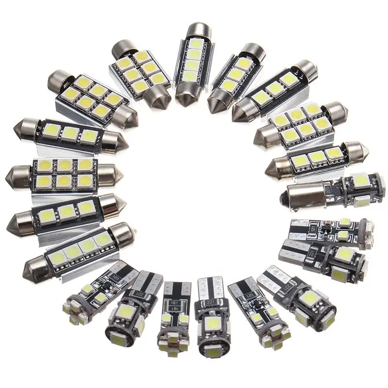 

20pcs/Set car LED light decoding reading light combination Mercedes/Benz C W204 (2008-2015)