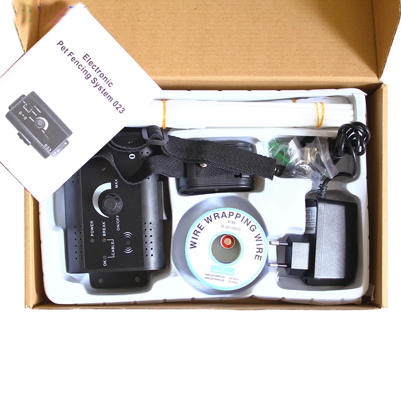 023 Safety Pet Dog Electric Fence With Waterproof Dog Electronic Training Collar Invisible Electric Dog Fence Containment System22