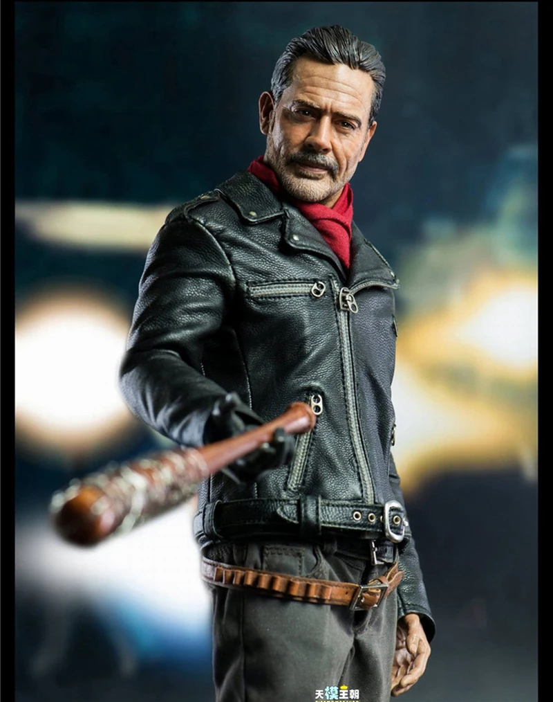 Полный набор 1/6 масштаб полный набор ходячих мертвецов Negan кукла высотой 30,5 см с набором аксессуаров для оружия