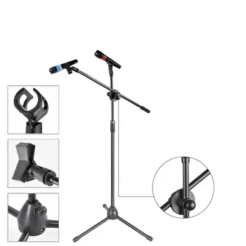

ROD DOUBLE TWO PROFESSIONAL MICROPHONE STAND CLAMP TRIPOD CONCERT STAGE