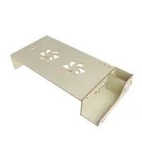 מחשב נייד צג מחשב Stand Riser עץ מדף נייד מחברת מחשב נייד מחזיק טלפון גובה מתכוונן מארגן שולחן כתיבה מקלדת Tablet (5)