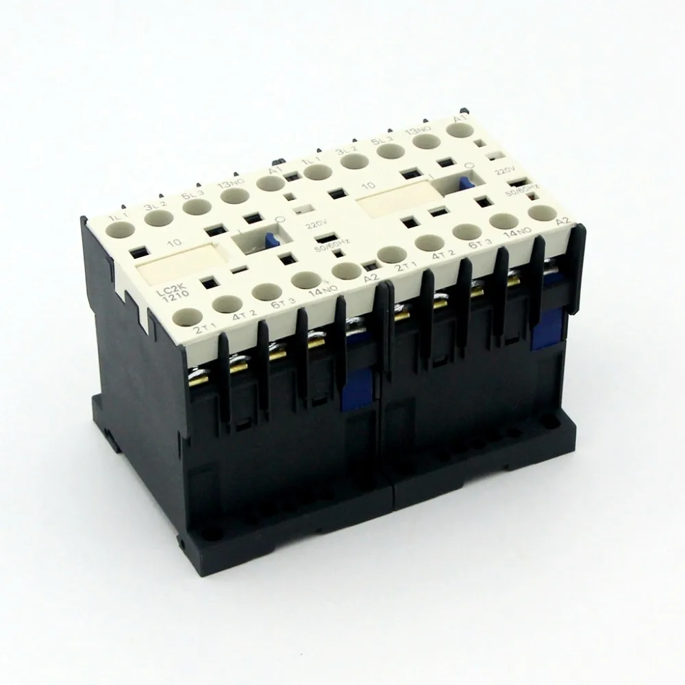 

Mechanical Interlocking Contactor LC2-K1201/CJX2-K1201N Reversing Contactor 12A NC
