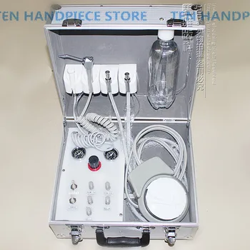 

2018 new type Dental Lab Portable Weak suction two Turbine Unit Air Compressor 3 way straw