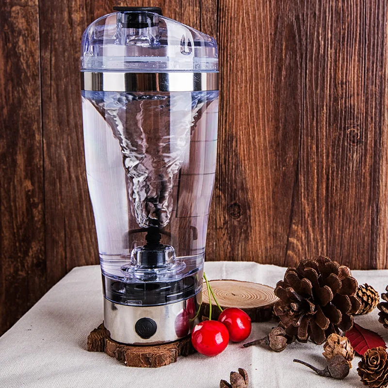 Convenient Electric Coffee Shaker Blender Water Bottle Automatic