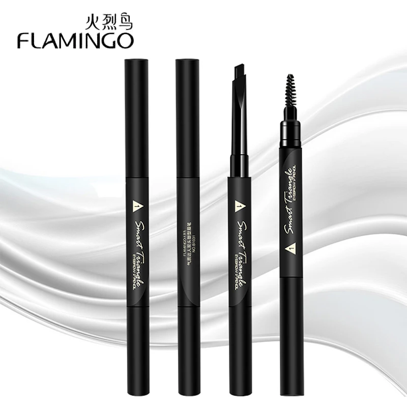 

FLAMINGO Multifunction Double-head Eyebrow Pencil Beauty Long-lasting Makeup Eyebrow Waterproof Brush B1031