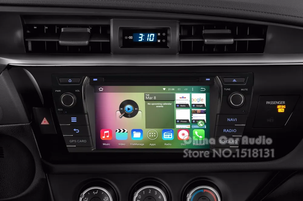 Excellent 8 Core Octa Core Android 8.0 Car DVD Multimedia for Toyota Corolla 2013 2014 2015 Car Radio With Bluetooth GPS Navigation 3 Excellent 8 Core Octa Core Android 8.0 Car DVD Multimedia for Toyota Corolla 2013 2014 2015 Car Radio With Bluetooth GPS Navigation 3