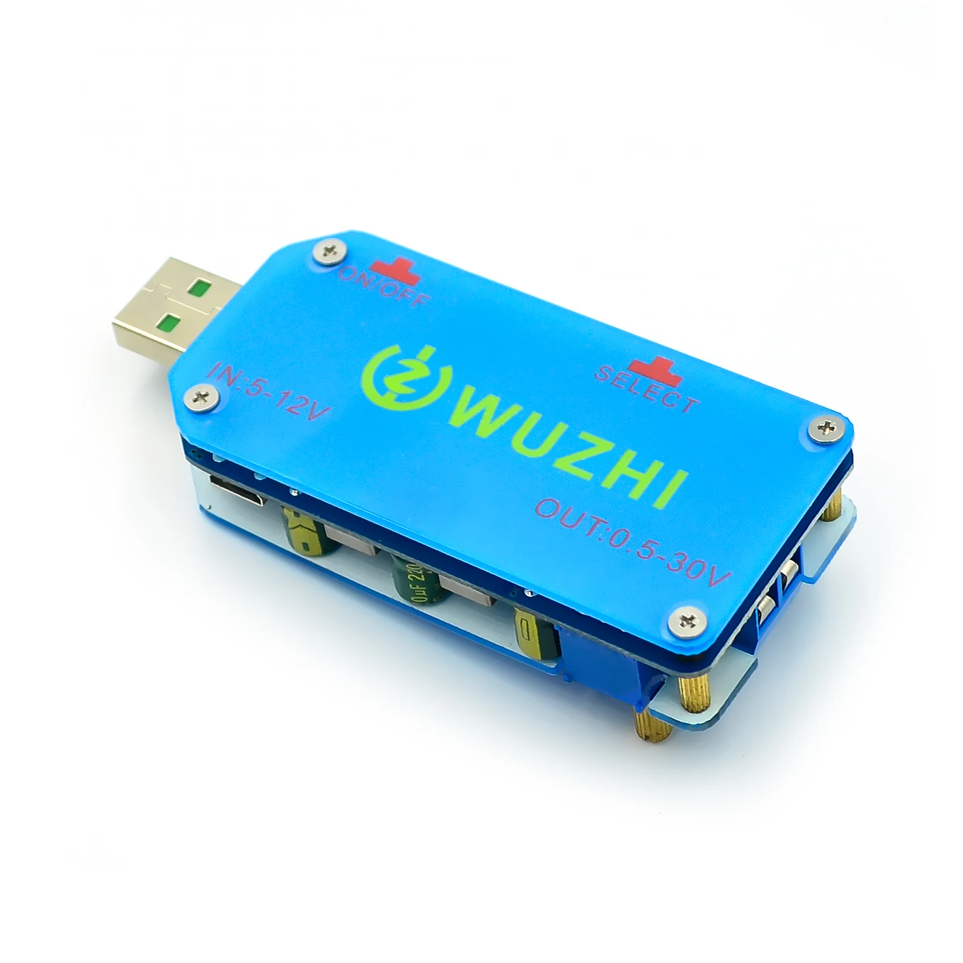 Регулируемый реверсивный/понижающий модуль питания DP2 15 Вт USB 5 В до 3 9 в 12 24 30