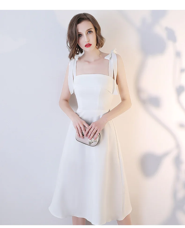 Специальный дизайн, белые кружевные платья подружек невесты,, короткие официальные свадебные платья для выпускного вечера, robe de soiree vestido de noiva