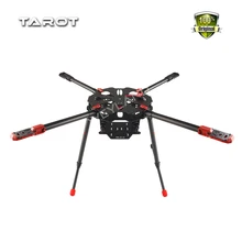 Tarot X4 4 Sumbu Serat Karbon Payung Lipat RC Quadcopter Drone FPV Bingkai TL4X001 PCB Elektronik Retractable Landing