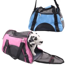 Портативный рюкзак для домашних животных, сумка-мессенджер, переноска для кошек и собак, исходящая дорожная сумка для Тедди, дышащая маленькая сумка для животных